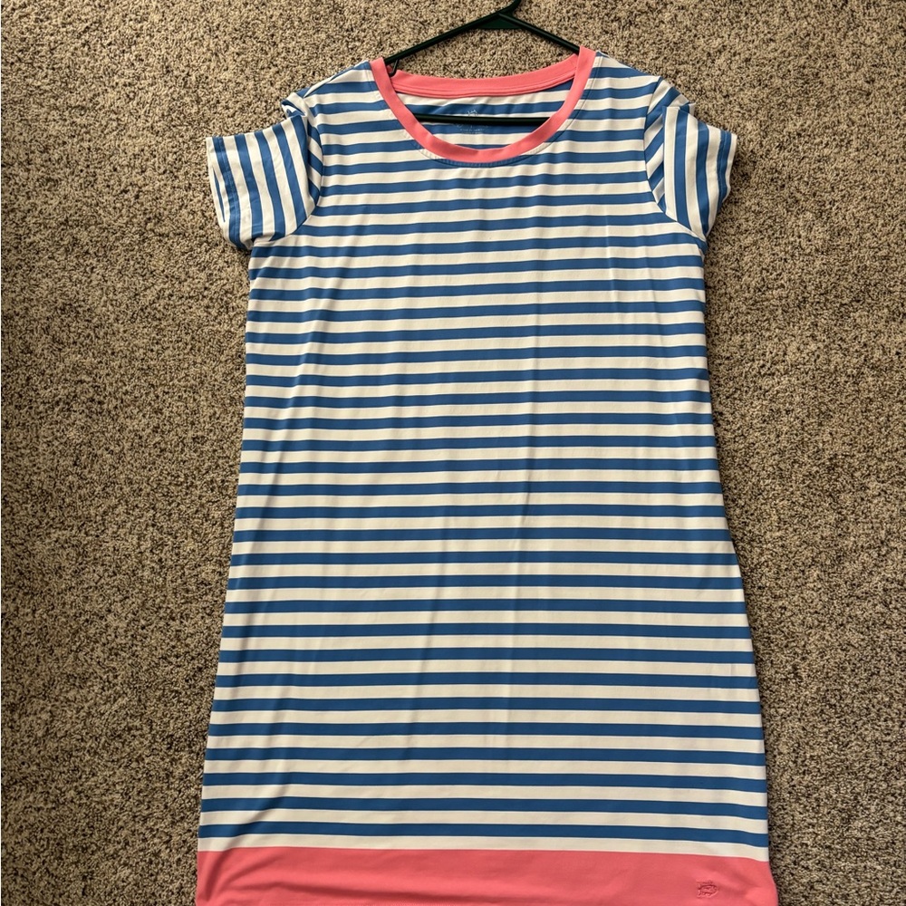 NWOT Southern Tide Striped Tee Dress